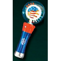 5 Day Imprinted Light Up Magic Spinning American Flag Wand